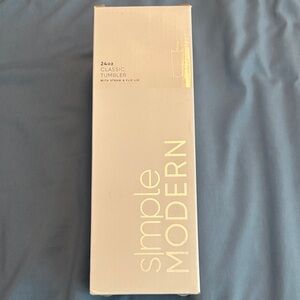 Simple Modern Classic Tumbler with Straw